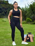 Taglie Forti Set sportivo monocolore plissettato