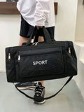 Borsa da palestra da viaggio impermeabile, borsa da viaggio a breve distanza, borsa sportiva e da fitness portatile