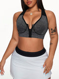 Reggiseno sportivo versatile per corsa e fitness, taglie comode per donna